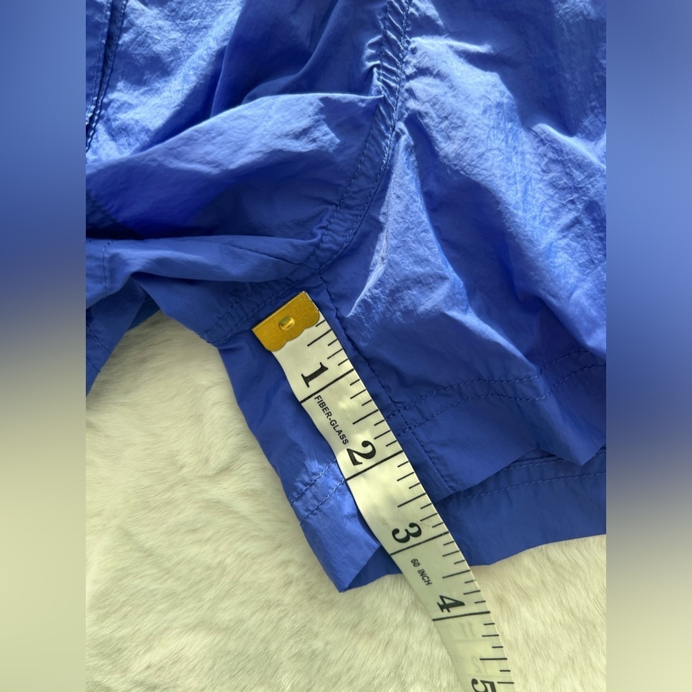Fabletics Ultra High Waisted Piped Nylon Short In Extreme Royal Size Medium - Picture 6 of 7
